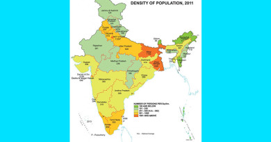 Ranking Of States And Union Territories By Population Density: 2001-2011