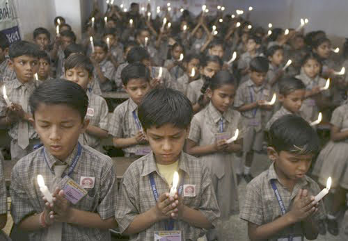 indian school children