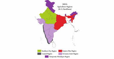 Agricultural Regions Of India
