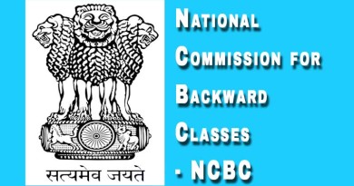 National Commission for Backward Classes - NCBC