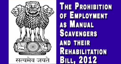 The Prohibition of Employment as Manual Scavengers and their Rehabilitation Bill, 2012